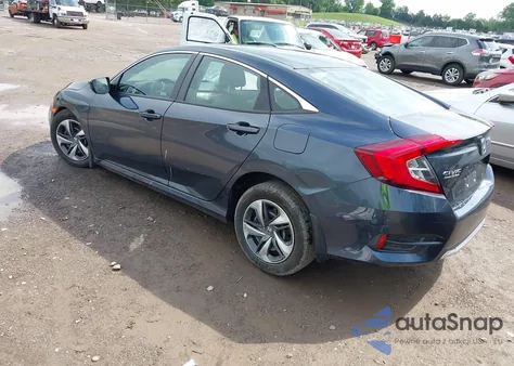 2021 Honda Civic Lx z USA, uszkodzony, nr VIN 2HGFC2F61MH532479